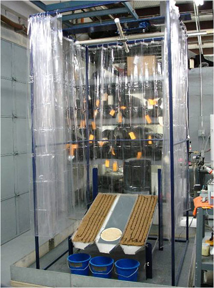Picture of Slope Erosion Apparatus.